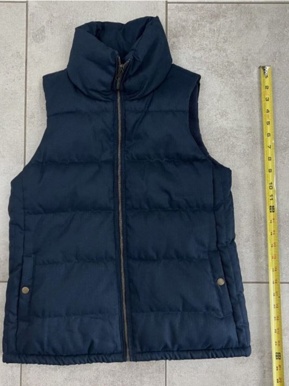 Old Navy Blue Vest Women's XS | Timeless Navy Layering Piece – Cozy & Versatile